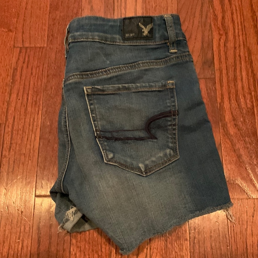 American Eagle Outfitters “Super Stretch” Jean shorts
